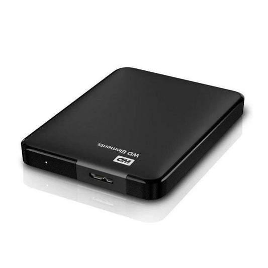 External Hard Drive Western Digital WD Elements Portable Black 1 TB